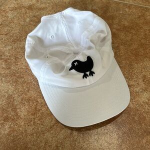 Bad Birdie White Adjustable Hat